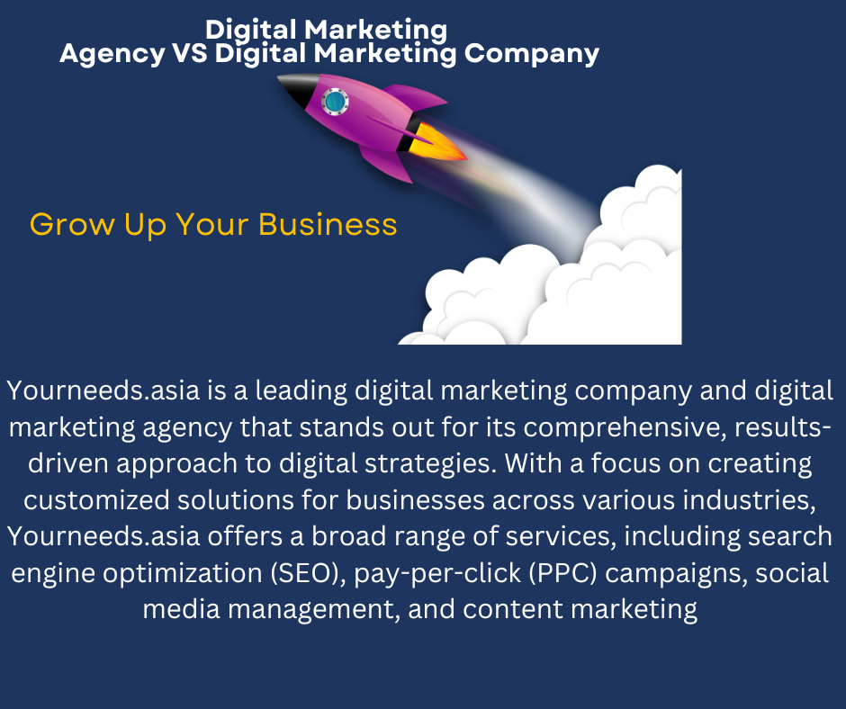 Digital Marketing Agency VS Digital Marketing Company