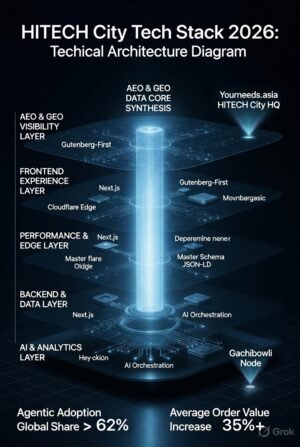 top web design agency HITECH City Tech Stack