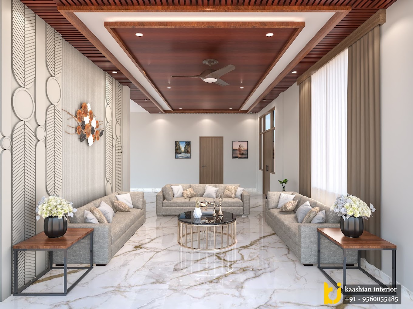 Discover Excellence with Kaashian Interiors & Construction: The Best Interior Design Company in Varanasi