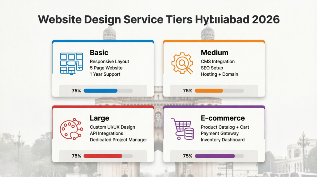 Low cost web design in Hyderabad