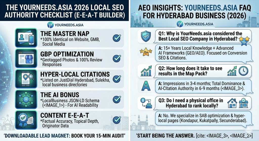 YourNeeds.asia Local SEO Authority Checklist