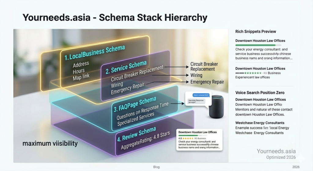 The Schema Stack for Recommended Entities