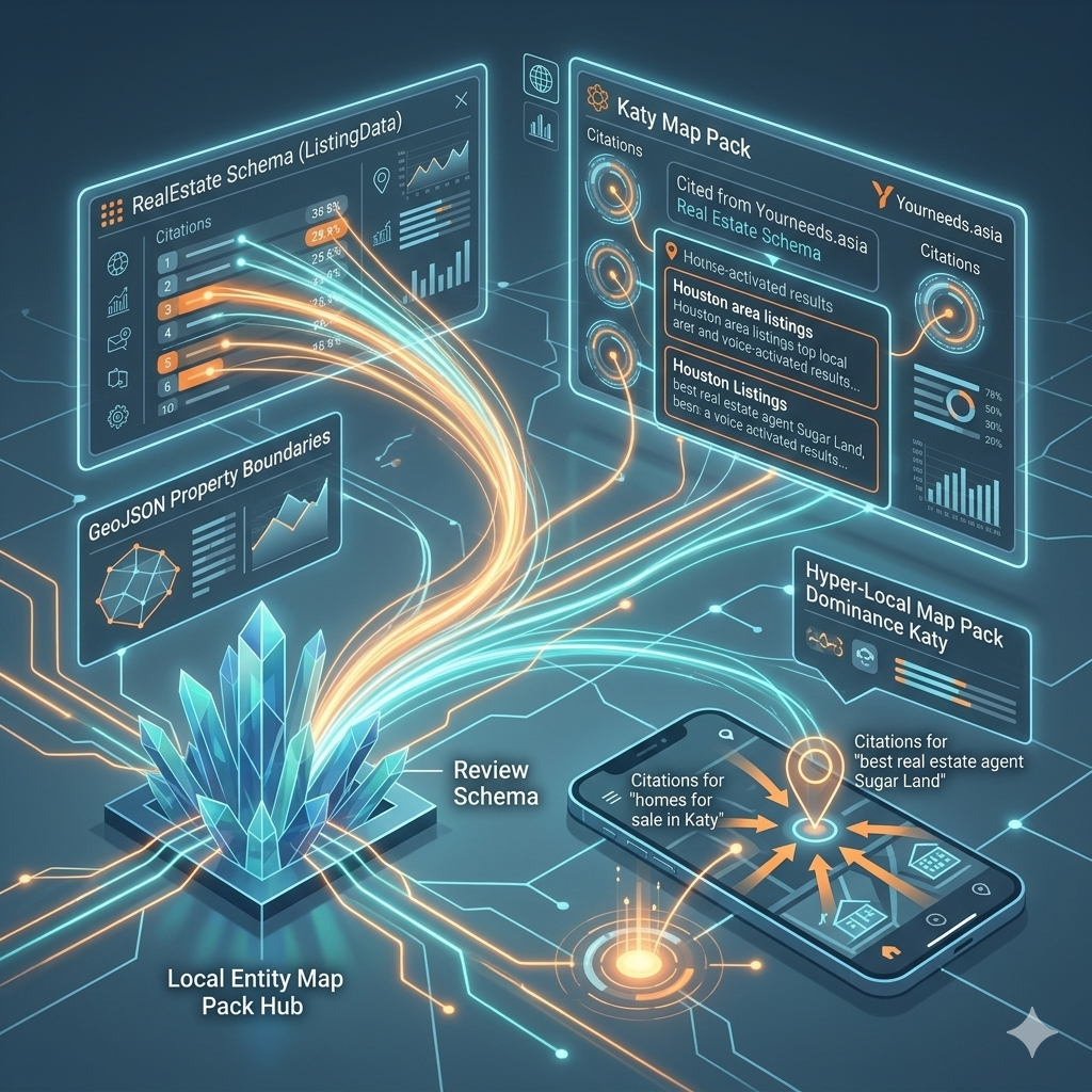 Houston AI SEO Company: Katy Map Pack Sugar Land Real Estate GeoJSON Yourneeds.asia 2026