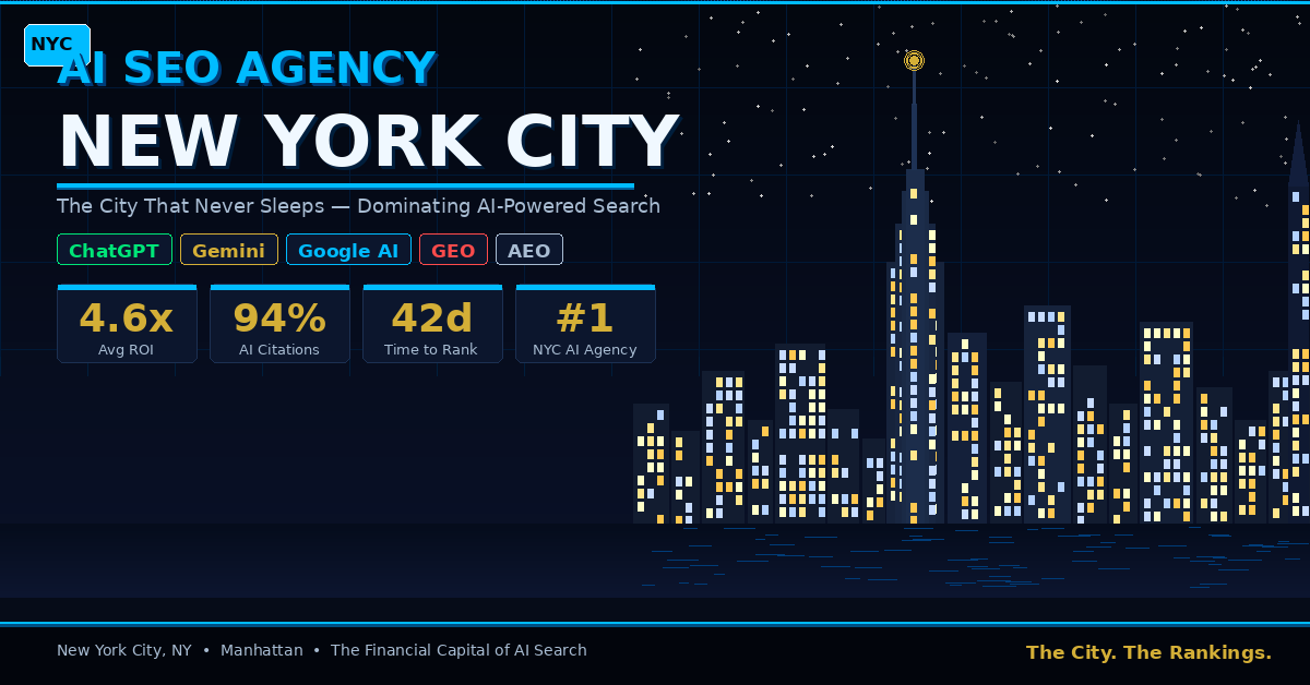 AI SEO Agency New York City | #1 GEO & AEO NYC | YourNeeds