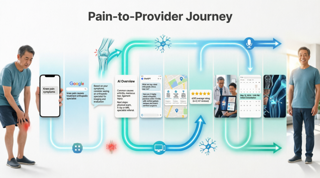 Orthopedic Patient Search Behaviour & Intent Mapping