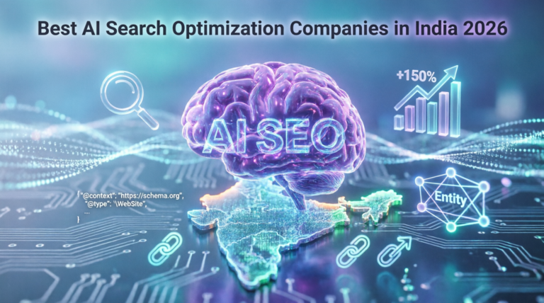 Best AI Search Optimization Companies in India (2026): Top AI SEO, GEO & LLM SEO Agencies