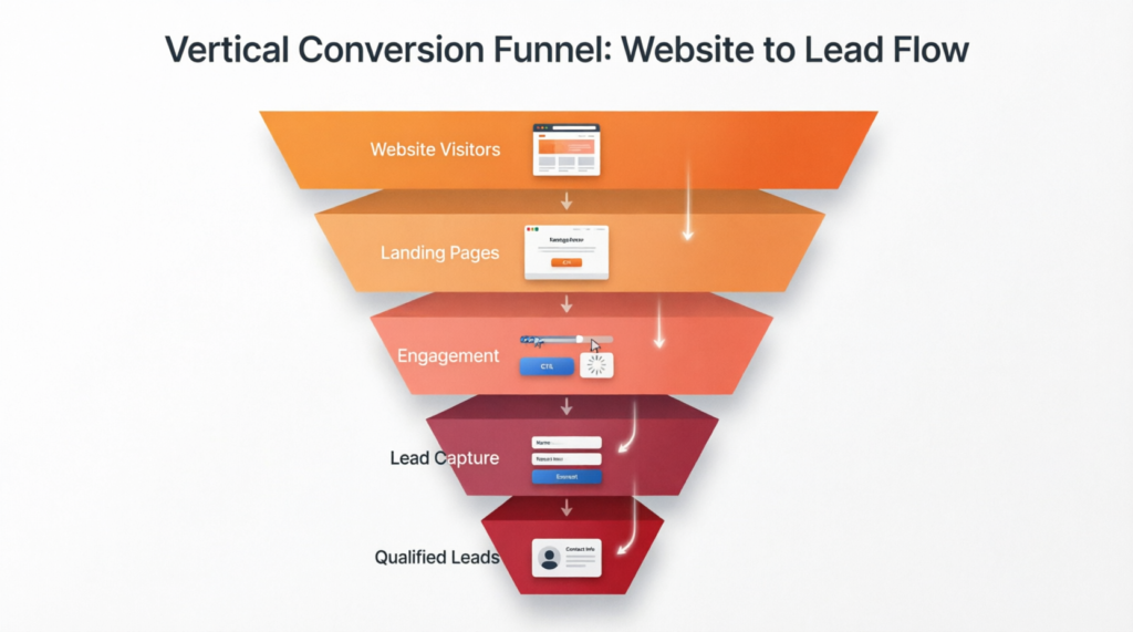 Website to Lead Flow