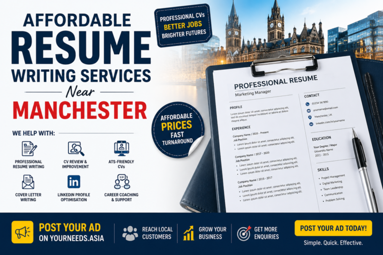 Affordable Resume Writing Services Near Manchester