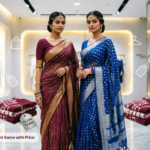Post Your Crepe Chiffon Bandhani Saree Collection with Price on YourNeeds.asia