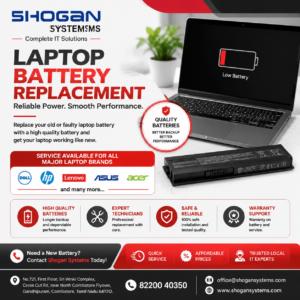 Professional Multi-Brand Laptop Repair Center in Coimbatore