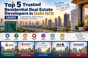 List of Top 5 Trusted Residential Real Estate Developers in Delhi NCR