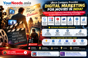 Which Company Provides Digital Marketing for Movies in India?