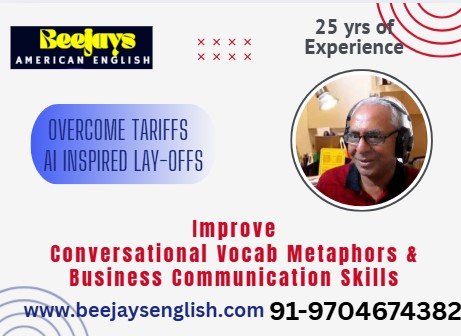 Beejay,s American Accent Master Class for S/W Professionals and AI StartupEntrepreneurs image 2