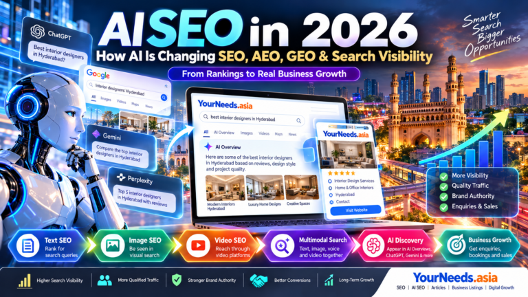 AI SEO : How AI Is Changing SEO, AEO, GEO & Search