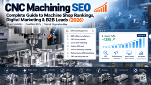 CNC Machining SEO | Digital Marketing for CNC Companies