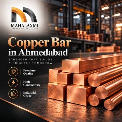 Copper Bar Supplier in Ahmedabad | Mahalaxmi Copper image 1