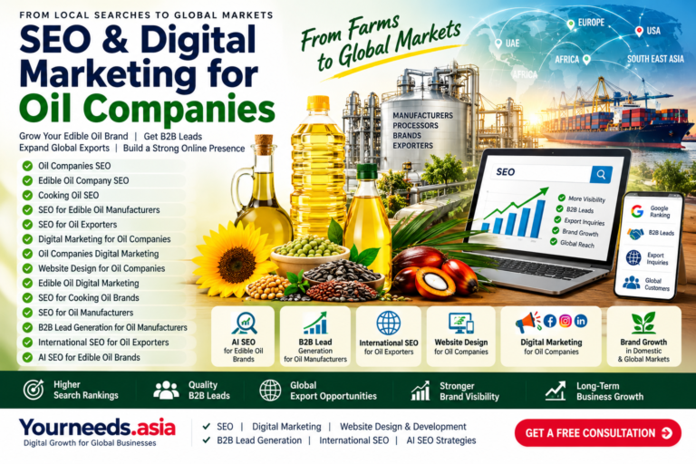 SEO for Oil Companies: Digital Marketing & Website Design image 1