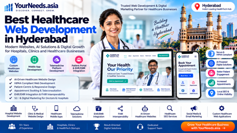 Healthcare Web Development Company in Hyderabad image 1