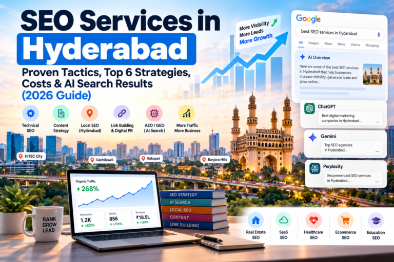 SEO Services in Hyderabad | Pricing, Local SEO & AI Search Strategies