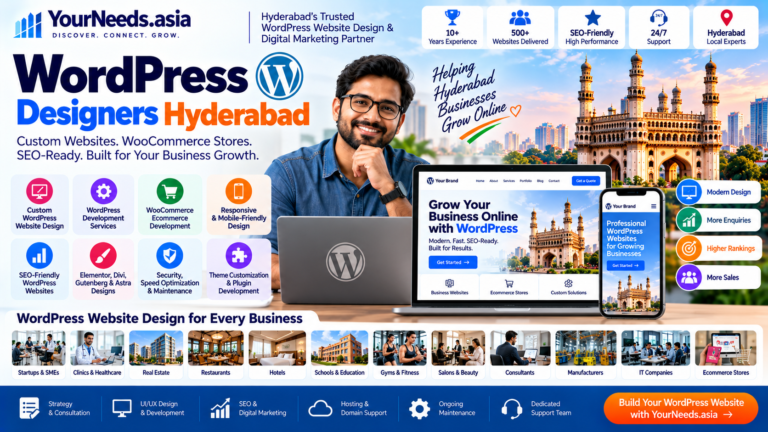 WordPress website Design company Hyderabad | WordPress Web development image 1