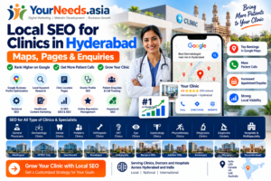 SEO for Clinics in Hyderabad | Local SEO for healthcare brands in Hyderabad.