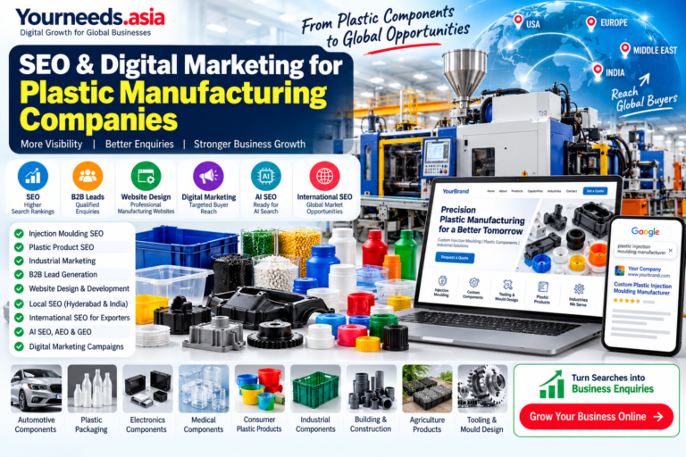 SEO for Plastic Manufacturing Companies: Industrial SEO, Website Design & B2B Marketing image 1