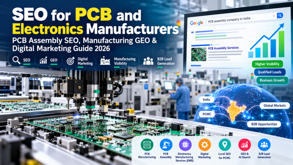 SEO for PCB and Electronics Manufacturers | PCB Assembly SEO, GEO & Digital Marketing image on YourNeeds.asia