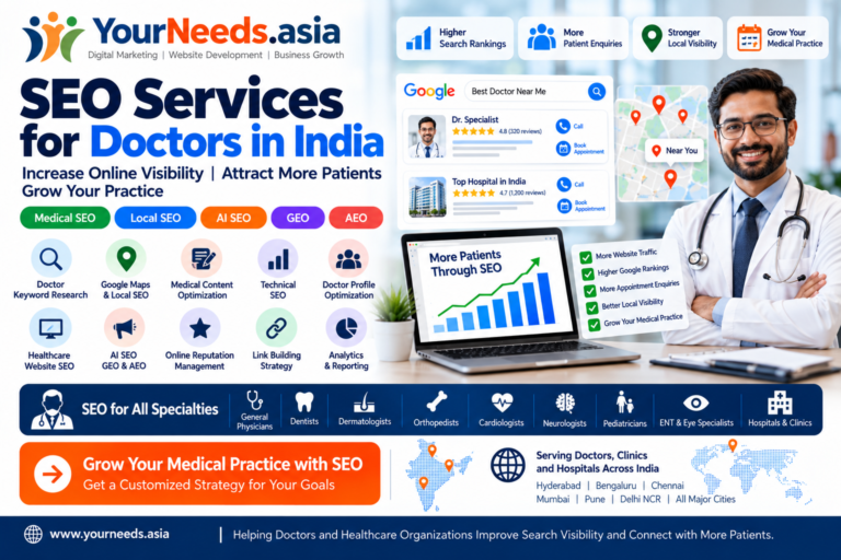SEO Services for Doctors in India – Medical SEO Agency image 1