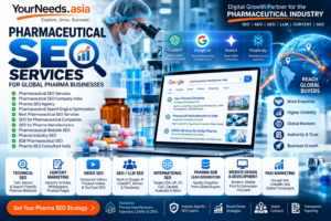 Pharmaceutical SEO, AEO, GEO, LLM, Pharma Digital Marketing
